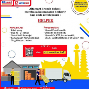 Lowongan Kerja Alfamart Branch Bekasi 2020 Lowongan Kerja Alfamart Branch Bekasi 2020